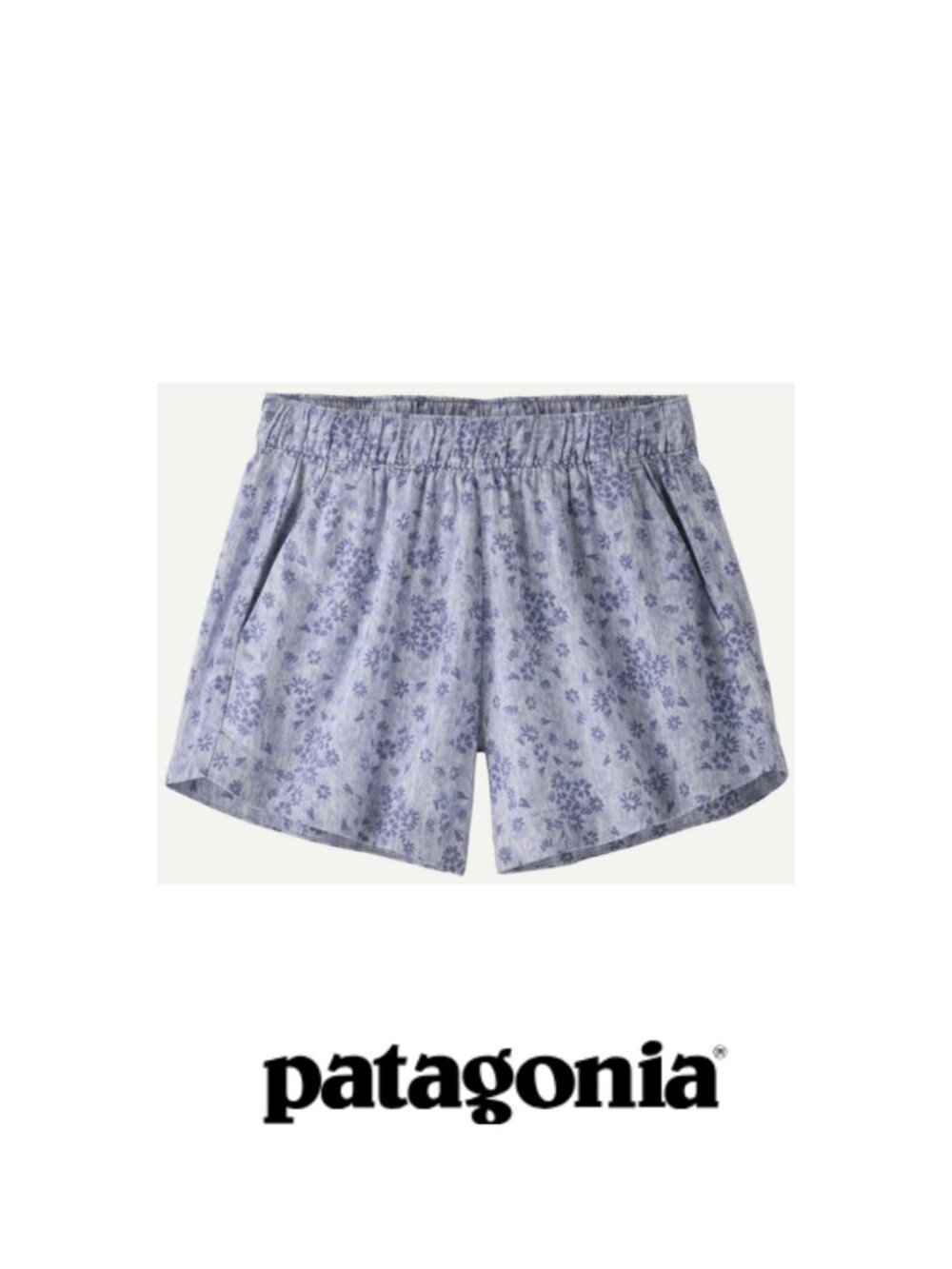 Patagonia Garden Island Shorts - L, Wildflower Pastel: Solstice Purple